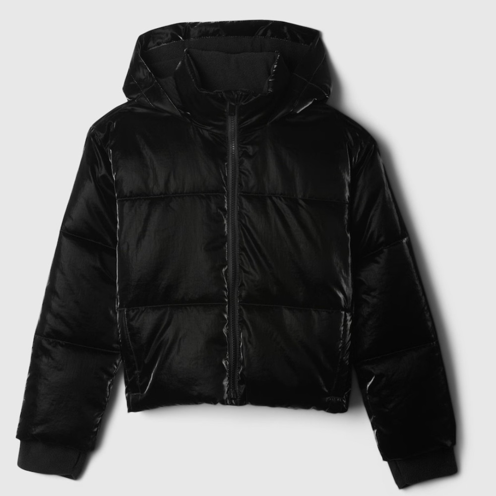 GAP :: Girls Black puffer jacket